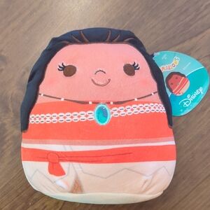 Squishmallows Moana NWT 6.5"